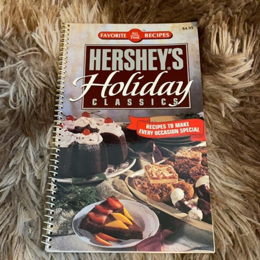 Vintage Hersey’s‎ spiral bound chocolate cookbook